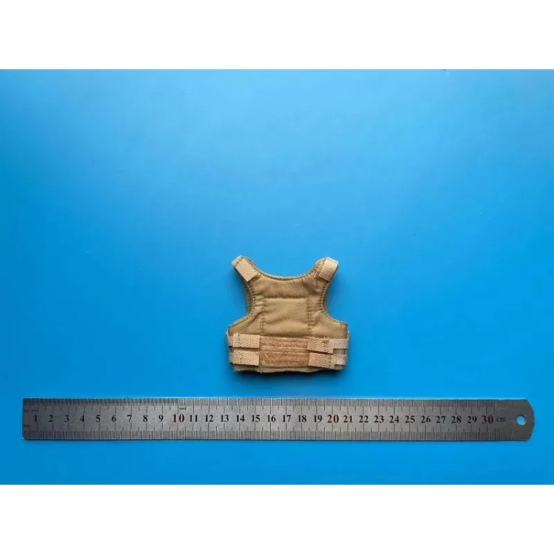Soldat im Maßstab 1:6, kugelsichere Weste, moderner US-Militärkampf, Sandfarbe, Brustbehang, Modellspielzeug für 12-Zoll-Actionfiguren-Körper