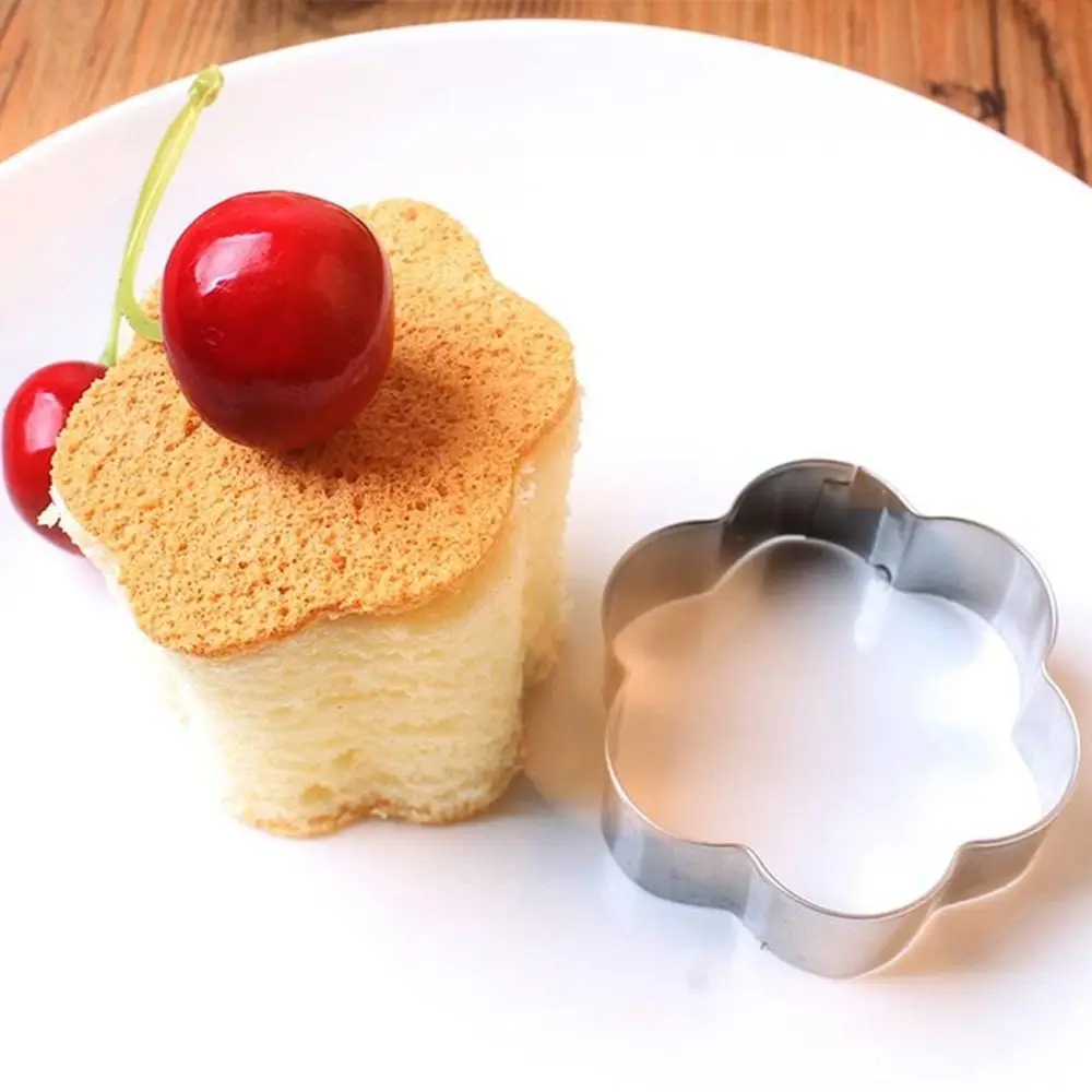 5 Pcs/set Fried Egg Pastry Cake Fondant Tools Cutter Cookie Cutter Cooking Tools Baking Mold Biscuit Moulds
