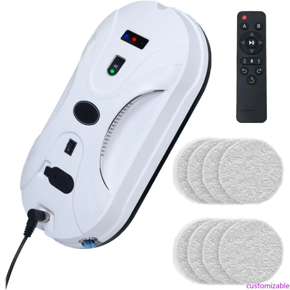 

2025 AI-Guided Dual Spray Window Cleaning Robot with 3000Pa Power