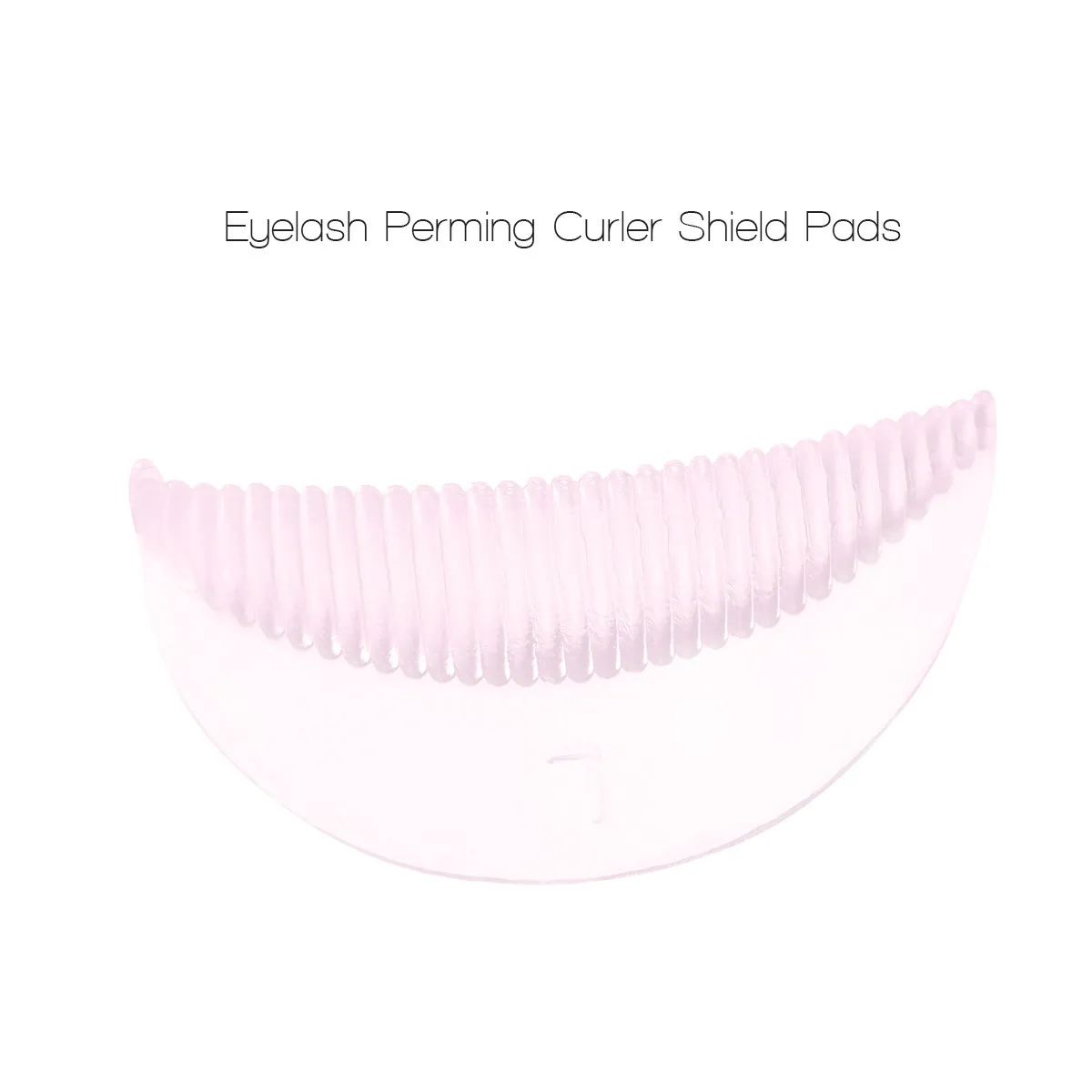 Silicone Eyelash Curler Pads 5 Pairs Reusable Gentle Root Lift Lash Shields for Women and Girls