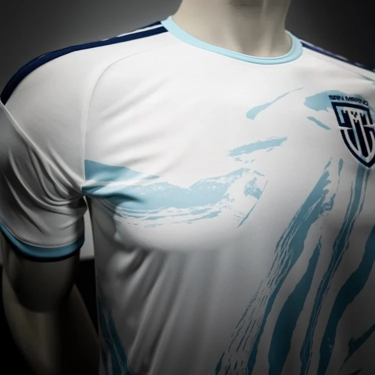 2026/27 New Arrivals San Marino Men's Jersey Home Loose Quick Drying T-shirt Suitable for Daily and Training Wear Fan Clothing
