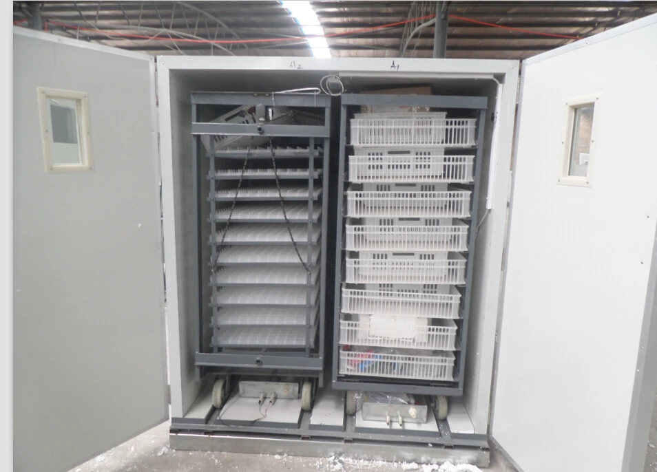 Fully Automatic 8000 Egg Incubator Setter Chicken Bird Incubator Machine HJ-I19