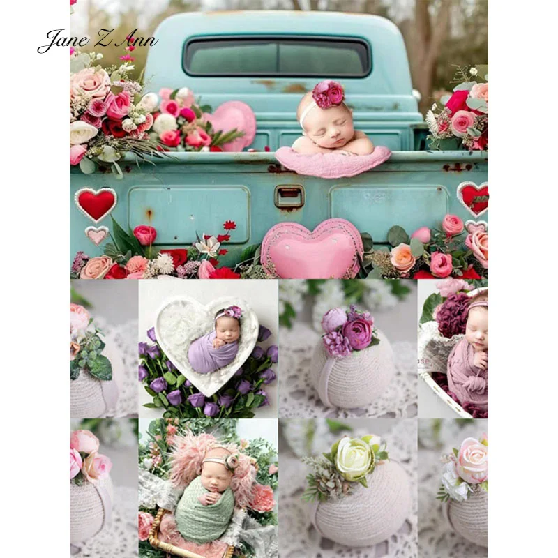 Newborn photography headwear children props studio baby photos simulation 0-5 year flower headflower