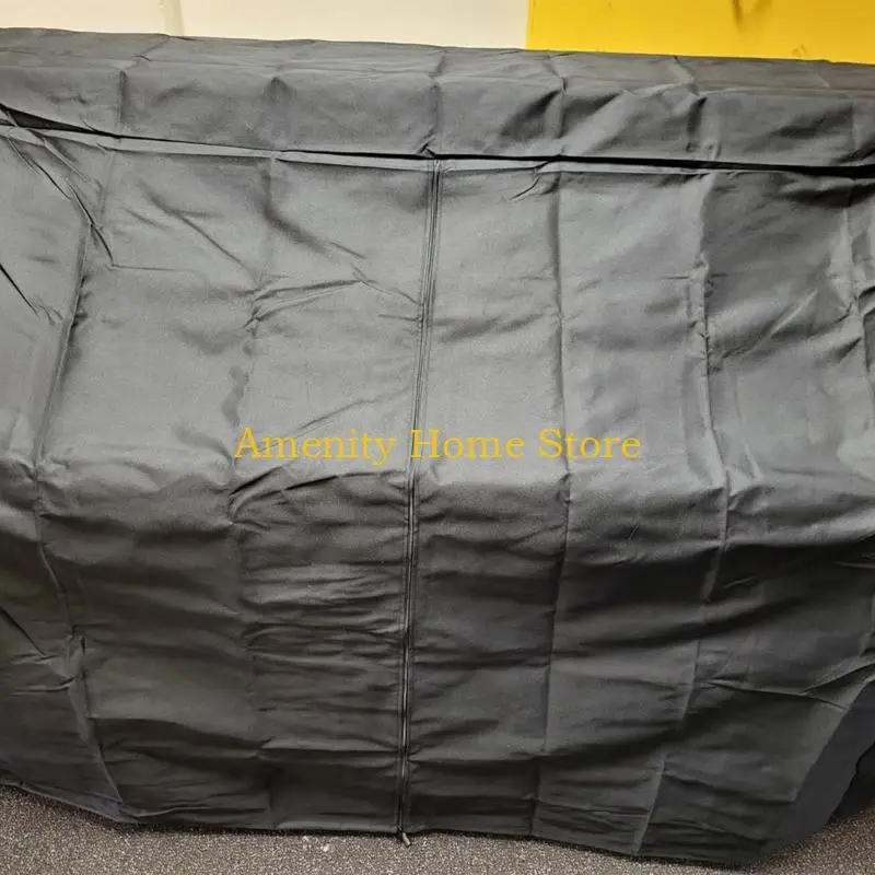 F26C Piano Dust Cover with 420D Fabric, Front Opening, Lined Interior and Lower Cord for Cleaner Storage in Music Rooms and