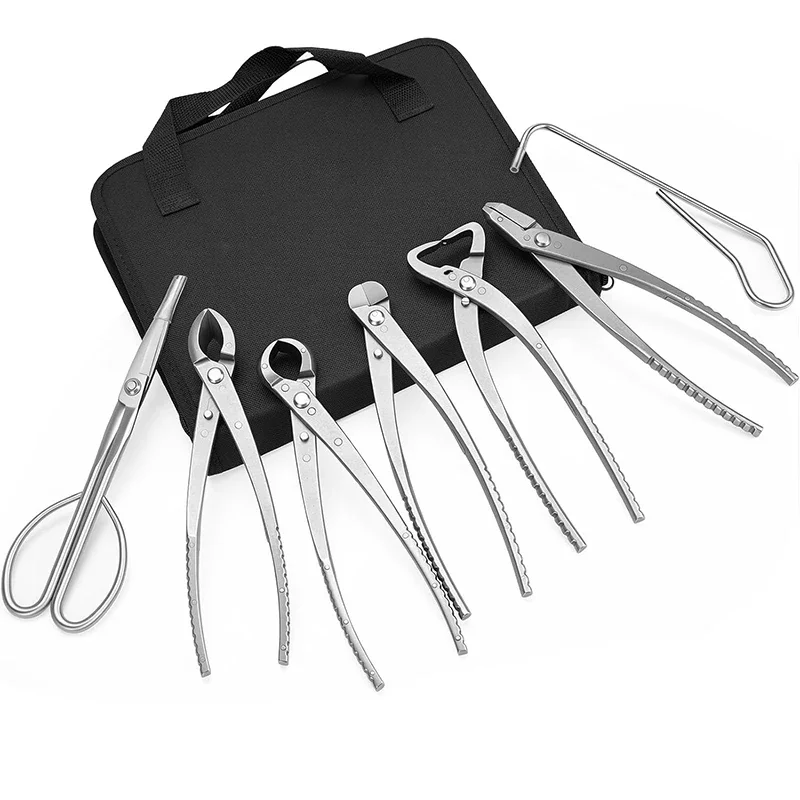 3 4 7 Pcs Bonsai Tool Set Bonsai Pruning Kit Knob Cutter Concave Cutter Scissors Bonsai Tools Set For Gardening Pruning Shaping