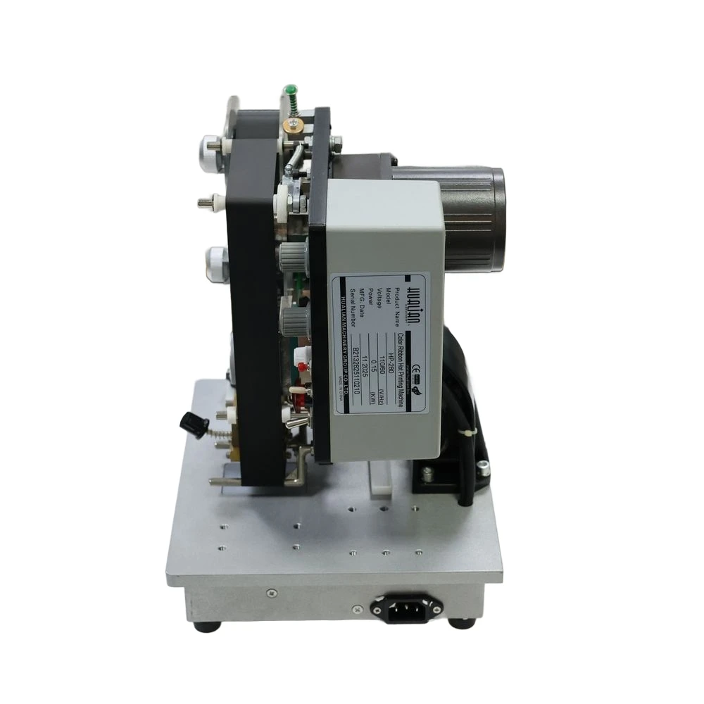 เครื่องปั๊มวันที่ HP-280 เครื่องเข้ารหัสวันที่ผลิตและวันหมดอายุ