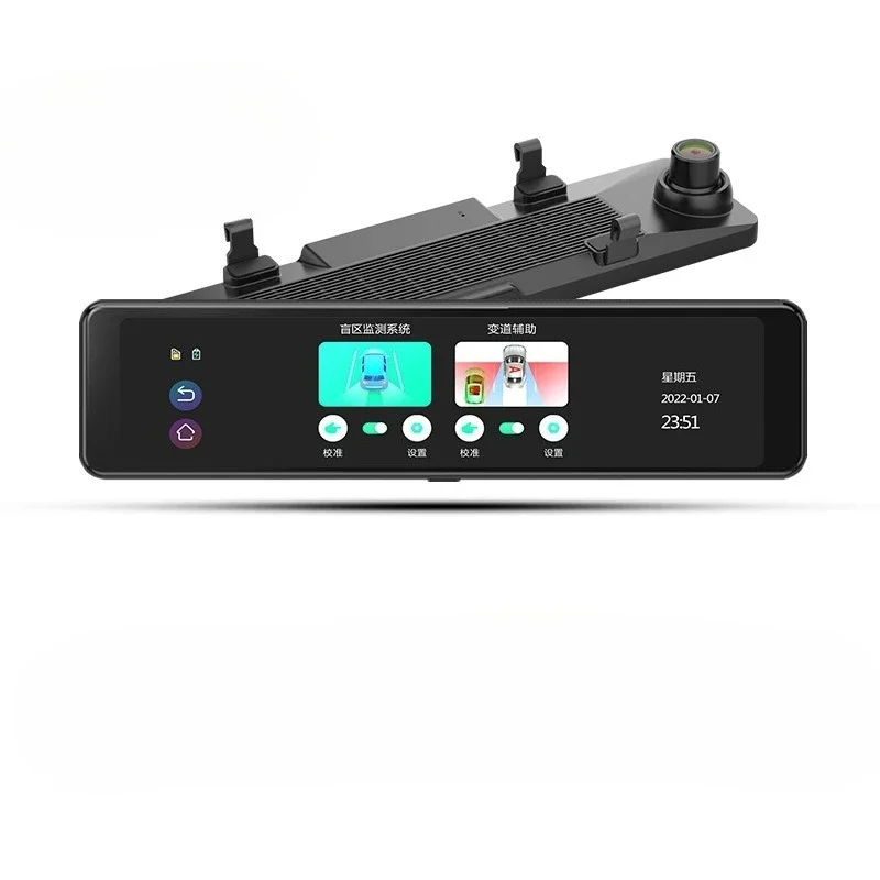High definition 4K driving recorder, advanced driver assistance WiFi mobile phone interconnection