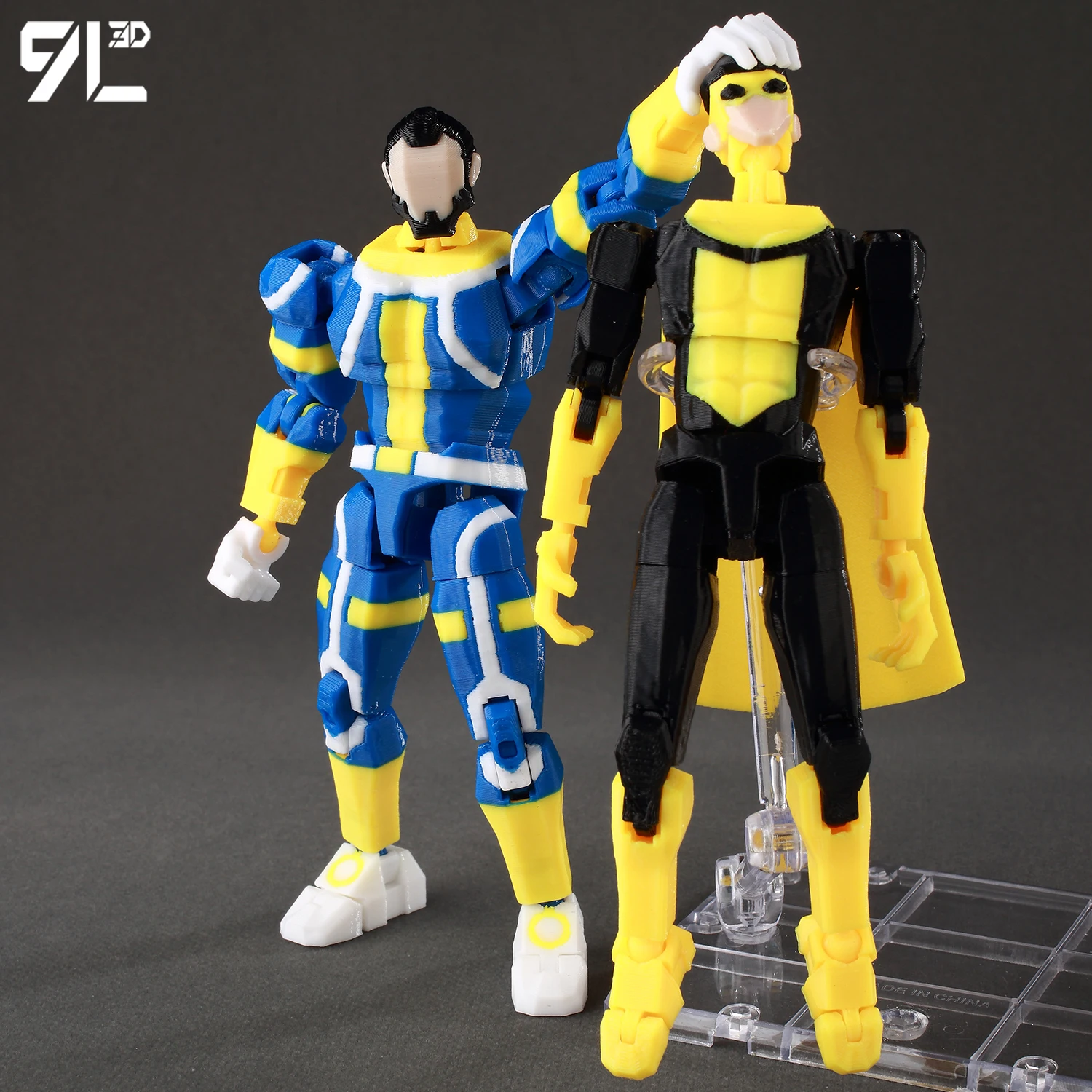 9L3D Printed Lucky Dummy13 Parent-Child Battle Beast Collectible Multi Jointed Action Figure Creative Gift Artistic Movable Doll