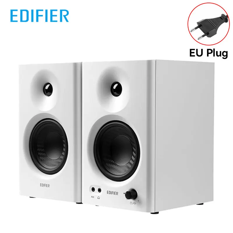 Edifier-MR4電源スタジオモニタースピーカー,4インチのアクティブ