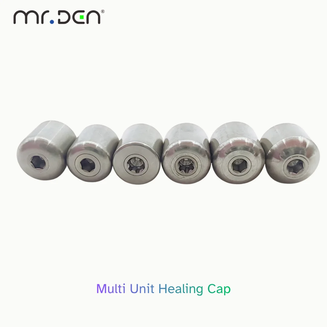 20PCS Odontologia Titanium Dental Multi Unit Protect Cap Healing Cover OSSTEM ITI Dentium Nobel Biocare NeoBiotech Anthogyr MIS