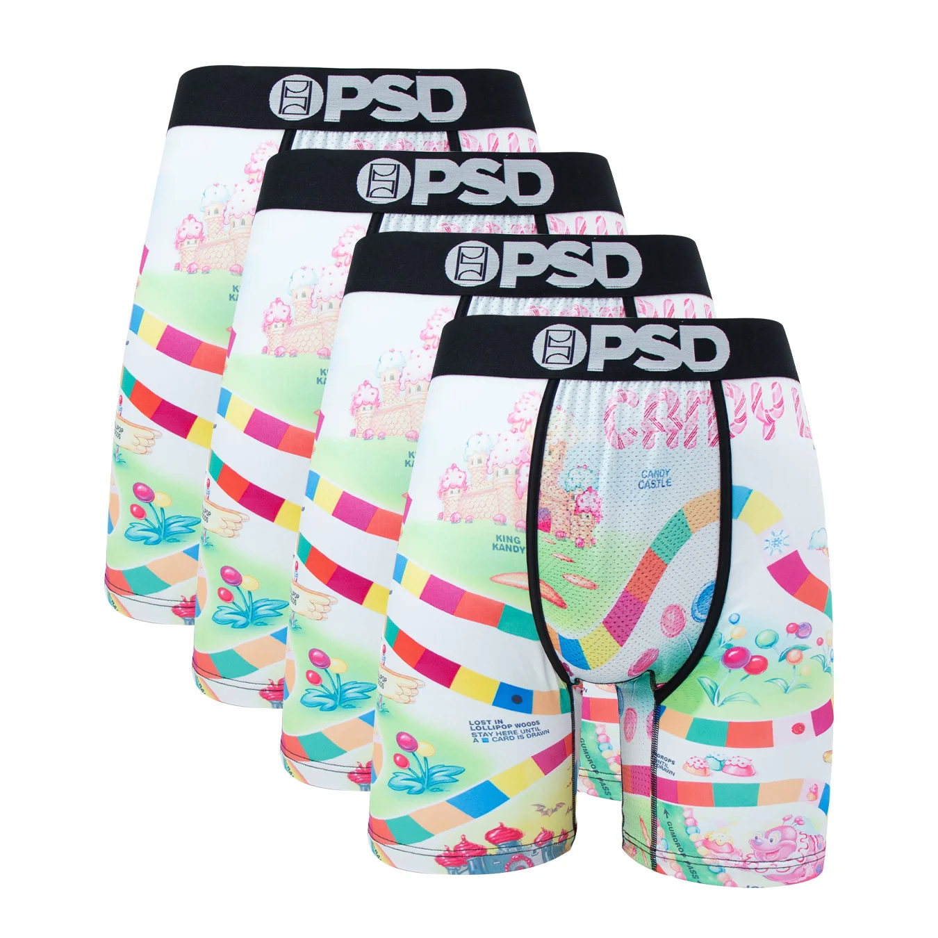 4Pcs Fashion Print Men Underwear Boxers Cueca Male Panties Lingerie Men Underpants Boxershorts Sexy Man Boxers Briefs Trunks