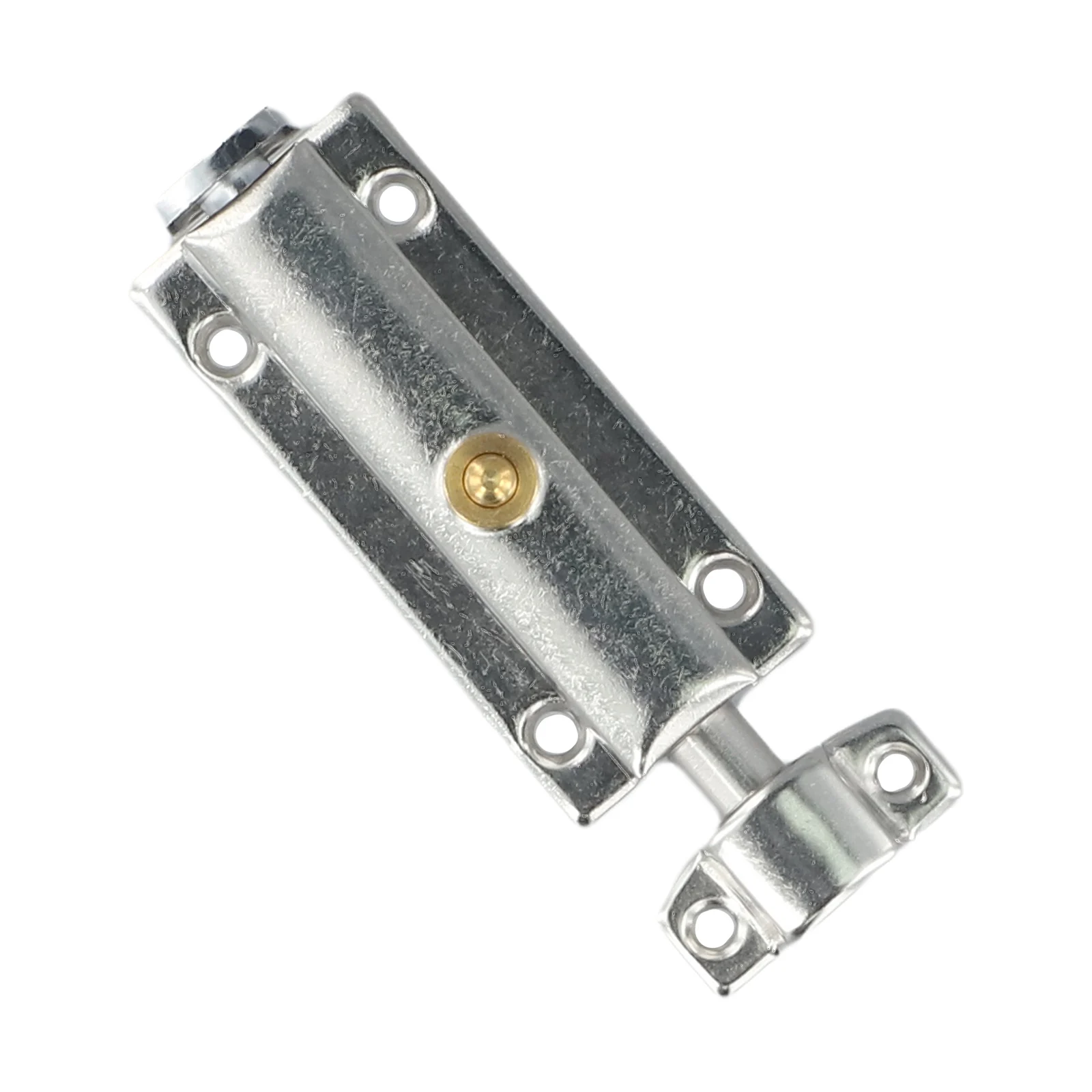 Rustproof stainless steel self elastic latch bolt lock for secure and reliable door locking, 3/4/6 inch sizes available