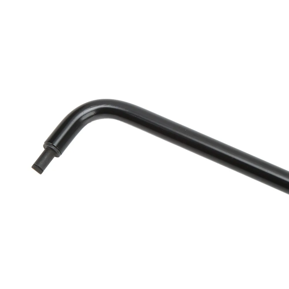 110 Degree Angled Head Carburetor Adjusting Tool Metal Construction Universal Fit Pilot Screw Screwdriver 16.34in Length