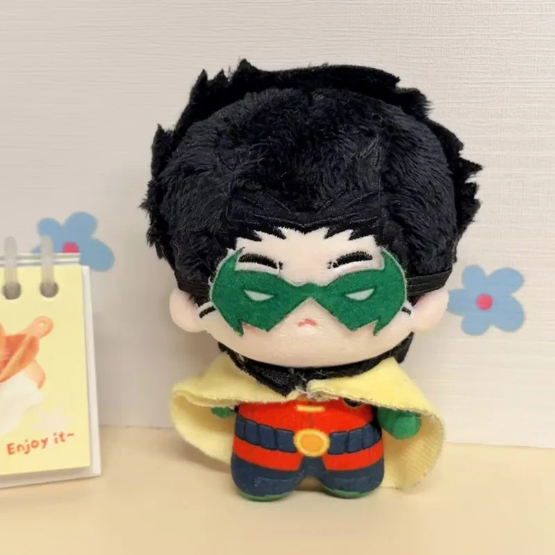 Cute 10cm Batman Jason Todd Plush Doll Bruce Wayne Cotton Doll Fan Made Soft Stuffed Plush Pendant Mini Keychain Toy Gift - view 4