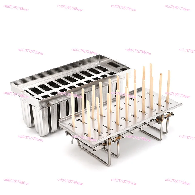Food Grade Stainless Steel Ice Cream Popsicle Mold Commercial DIY Mould