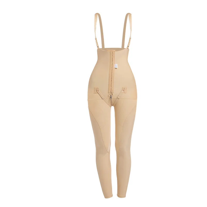 Women Shapewear After Post Liposuction Tummy Control Double Compression Bodysuit Medical Grade Garment Body Shaper Hips Lifter