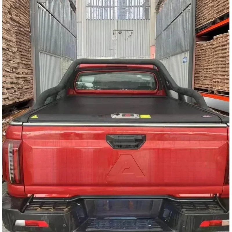 Factory Hot Sale Aluminum Waterproof Retractle Roller Lid Tonneau Cover For JAC T T Pickup Truck
