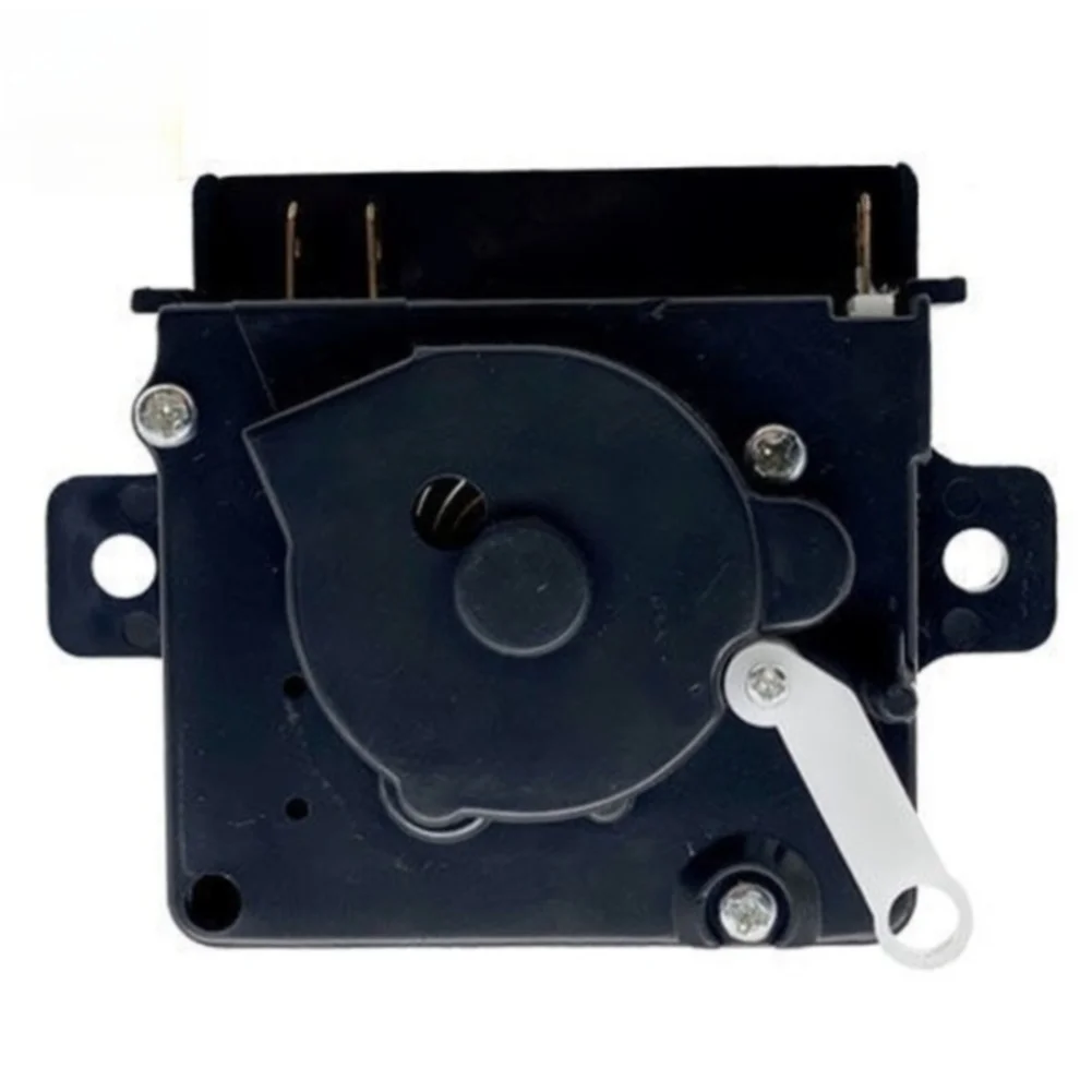 Appliance Timer 15 Minute Switch 4 Pin Replacement Part For For Haier Washing Machine Laundry Spin Control Metal Black Component