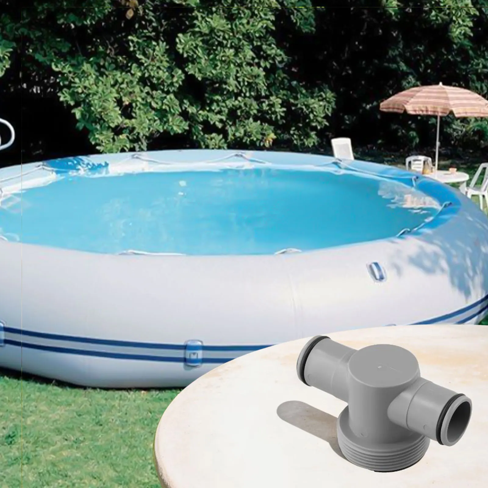 Easy Installation T-Joint Hose Connector For Easy Setup Enhanced Filtration Hassle-Free Setup Compatible With Various Pools