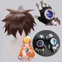 Anime Katekyo Hitman Reborn Sawada Tsunayoshi X Gloves Ver.V.R Cosplay Props Halloween Party Stage Performance Accessories