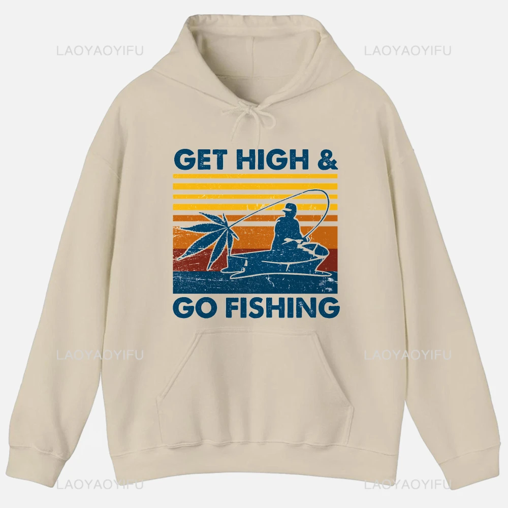 

Fishing Men Sweatshirt Funny Clothing Printed Streetwear Plain Hoodie Graphic Clothes Autumn Tops Custom Long Sleeve