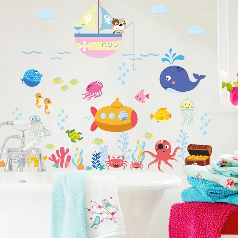Brand New High Quality Wall Sticker Home Panel Removable Room Waterproof Bedroom Cartoon Classroom Cover Decor