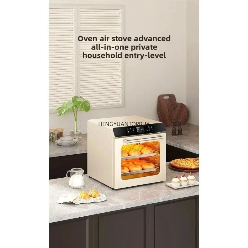 Household Electric Oven with Fermentation Function, Small Automatic Blast Oven – Large Capacity Atomizing Baking StoveforHomeUse
