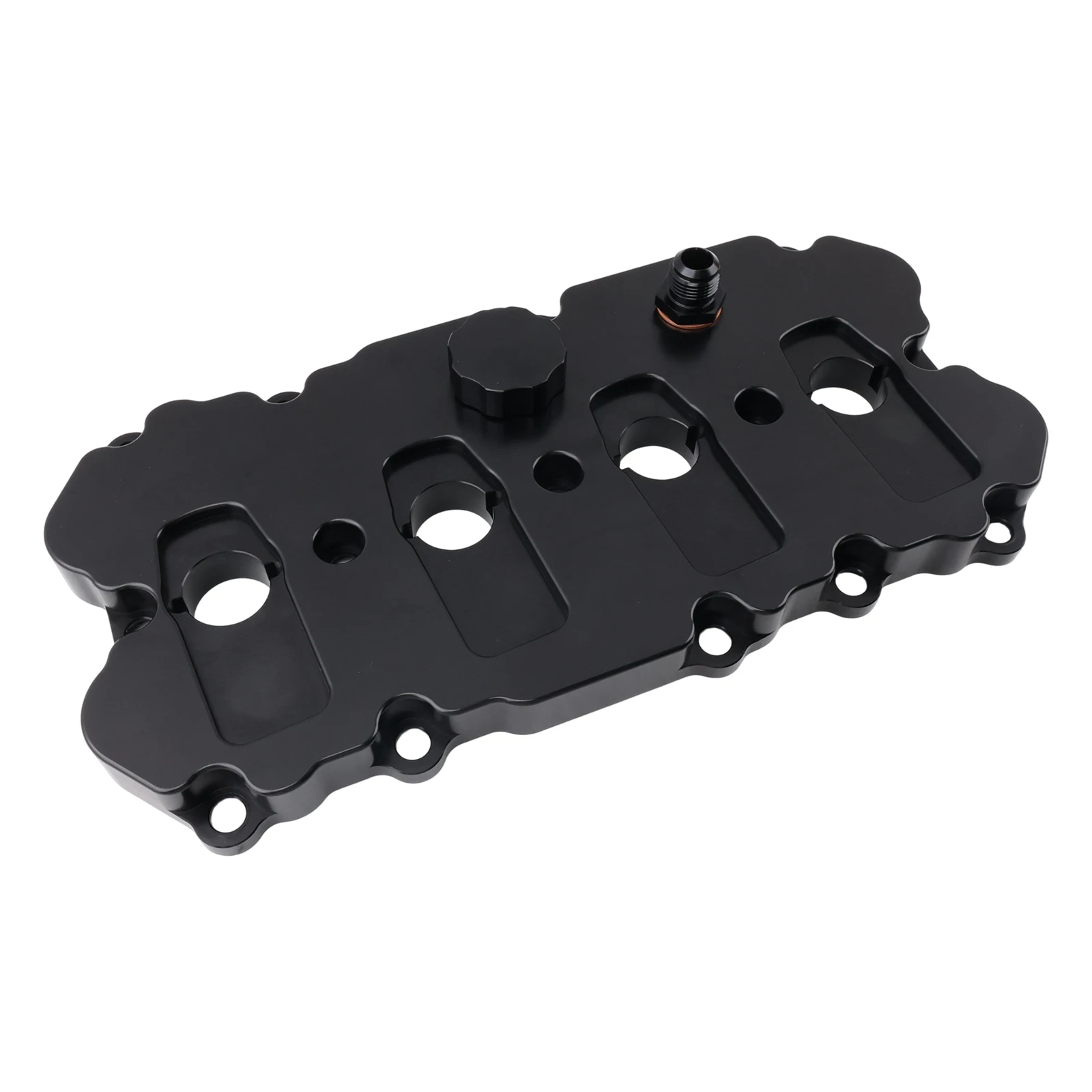 Factory Supply EA113 Billet Valve Cover for VW GTI(MK5) Golf R (MK6) for Audi A3 S3 A4 A6 TT TTS 2.0 TFSI Engines - view 2