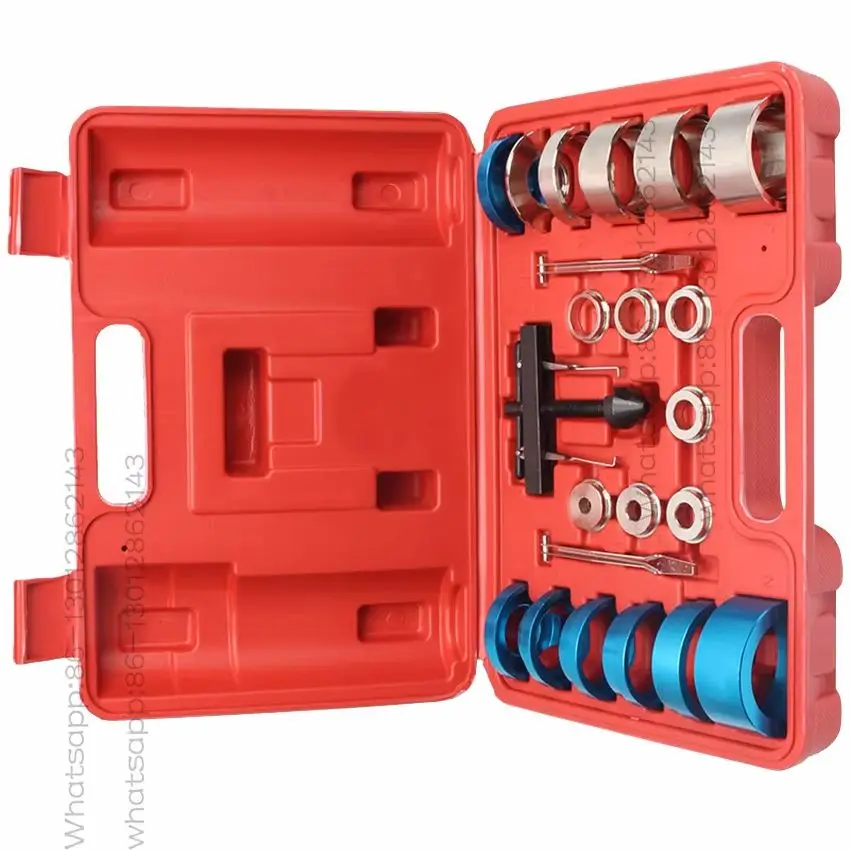 Juego universal de adaptadores extractores e instaladores de sellos de aceite para cigüeñales y árboles de levas de automóviles