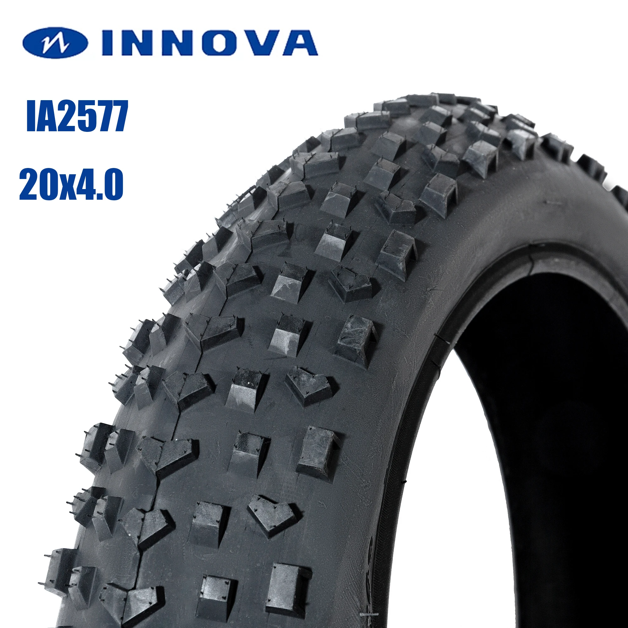 Innova 20x4.0 Fat Tire Snow Tire IA-2577 Original Black Blue Green Electric Bicycle Tyre 20x4.0 Mountain Bike Accessory and Tube