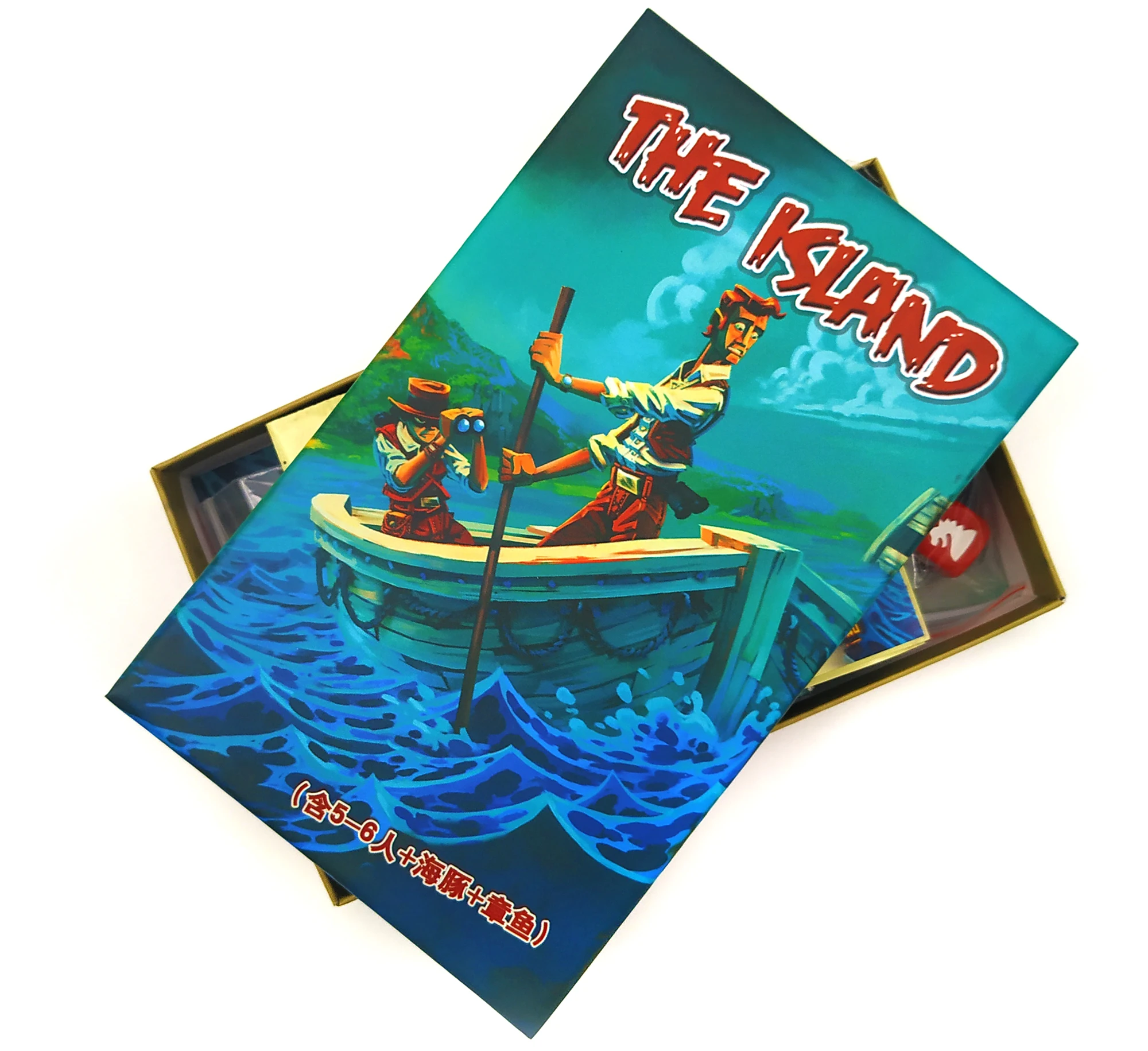 Juego de cartas de alta calidad, Escape de la isla del Atlantis, juego de mesa de supervivencia, juego de fiesta familiar para niños, juegos