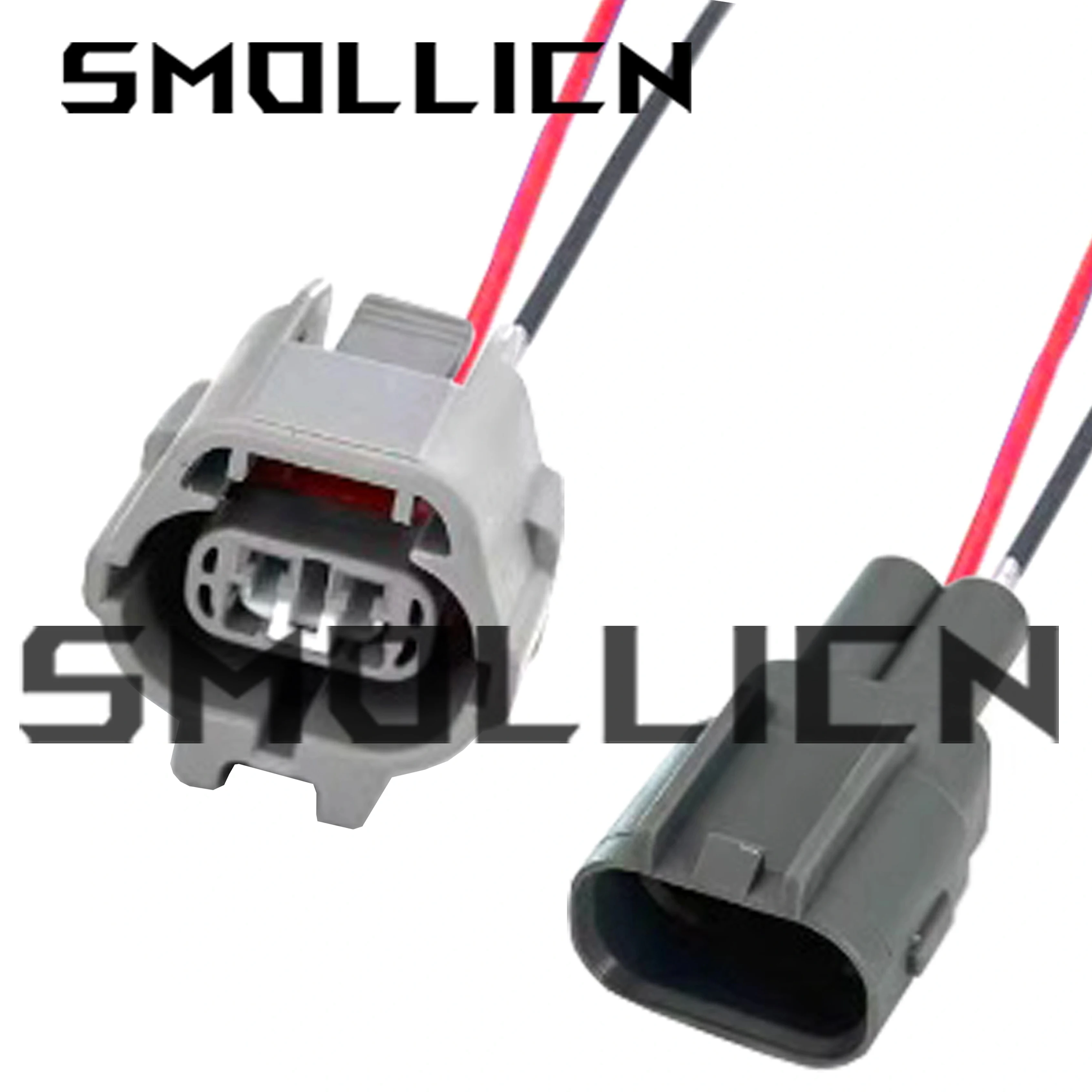 

1 Set 2 Pin Car Oxygen Sensor Connector Male Female Waterproof Plug 90980-11030 For Honda Accord