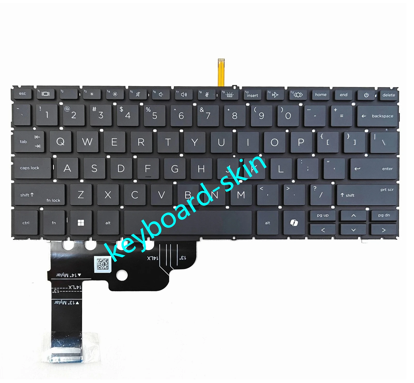New US Backlit No-Palmrest Keyboard For HP EliteBook 840 / 845 G11,830 G11,835 G11,Zbook Firefly 14 G11,HSN-I45C-4 HSN-I49C-4