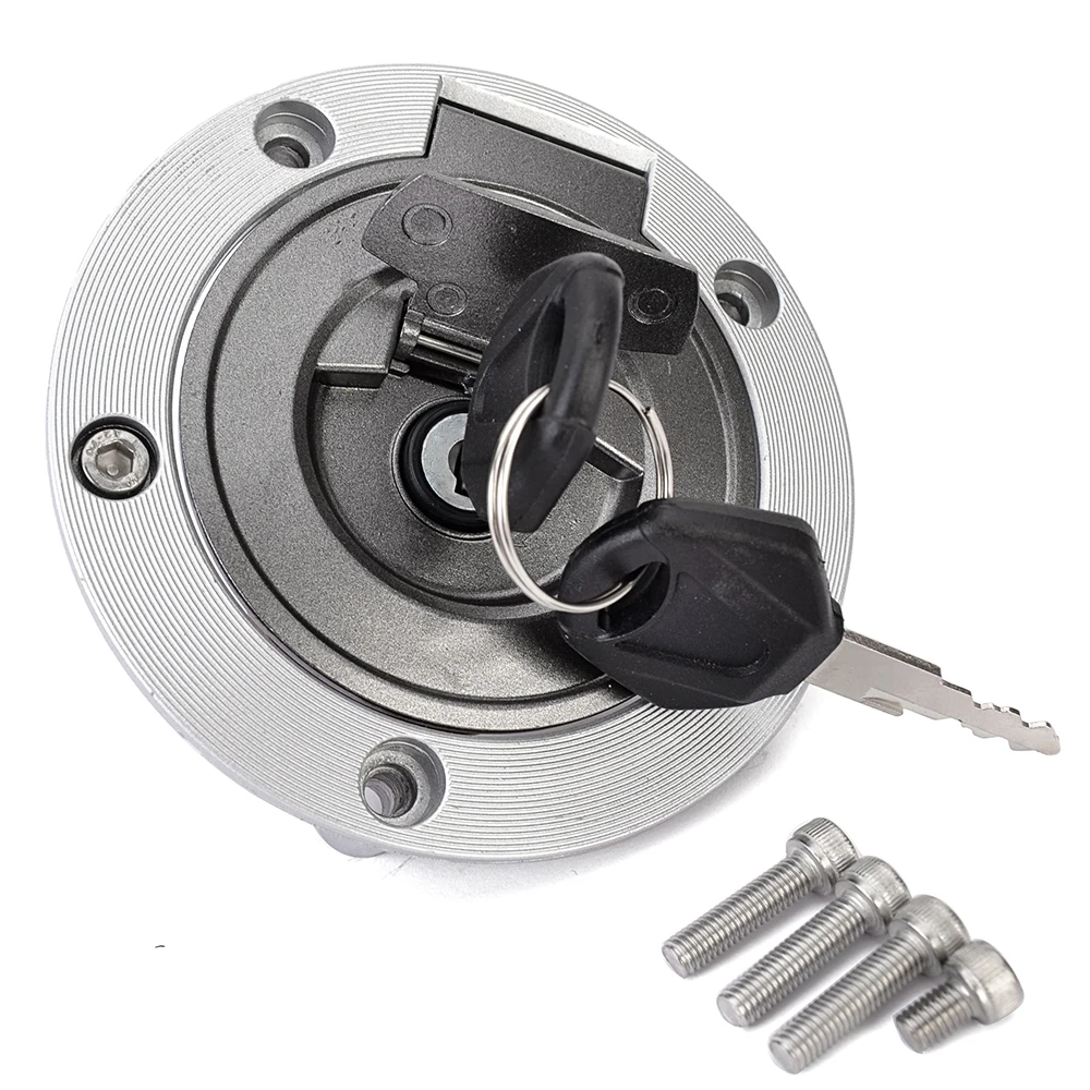 39P2460-00 Fuel Gas Cap Tank Cover with Key for Yamaha FZ1 FZ1S FZ1N XJR1300 FZ1000 XTZ1200 Super Tenere ES XJ6 XJ6F XJ6N V-Star