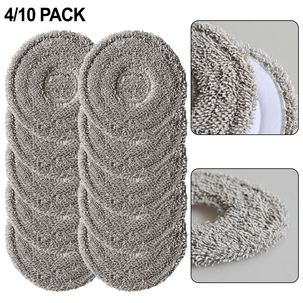 

4/10pcs Vacuum Cleaner Mop Cloth Kit For Extravis V5 Robot Vacuum Cleaner Replacement Parts Home Cleanings Mop Cloth Pads
