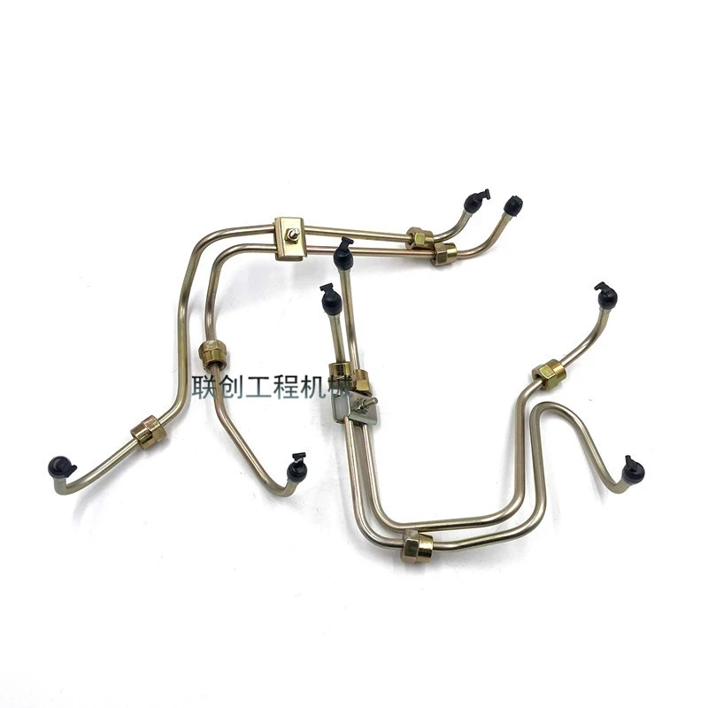 For Caterpillar Cat E120B/110/311/312B/C High-pressure Oil pipe S4K Engine Diesel pump high-pressure Oil pipe excavator