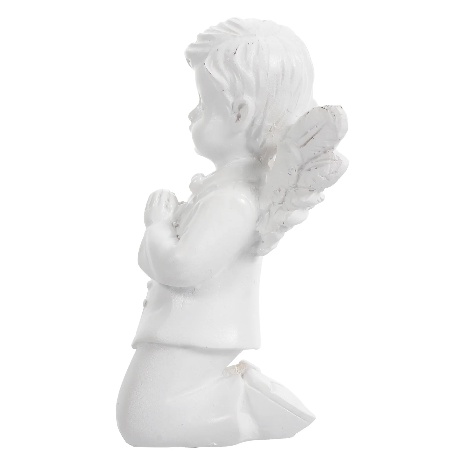 

Christmas Ornament Angel Statue Indoor Wings Figurine Sculpture Miniature Angels Religious Decoration Memorial Statues