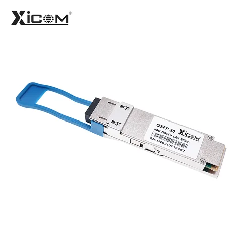 Xicom 40Gbps 1310nm 20km LC 단일 모드 광섬유 SFP 모듈 Cisco QSFP-40GE-LR4 호환 스위치 광 모듈 트랜시버