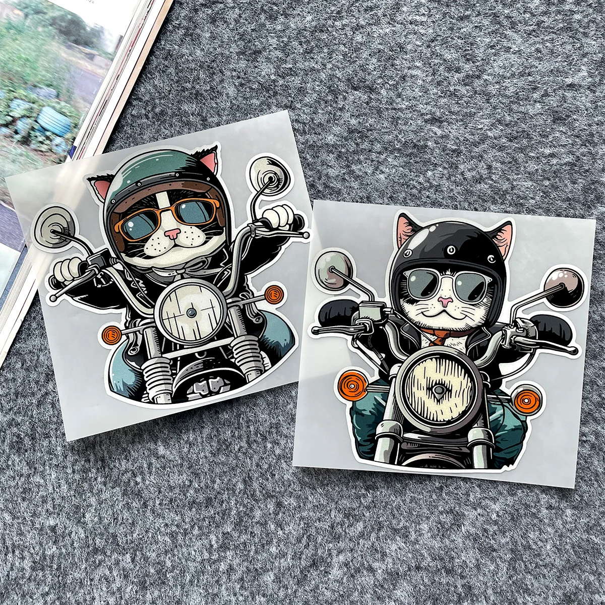 Retro Eagle/Cat/Dog Sticker Re - Motorcycle Gear For Dogs 评论和价格