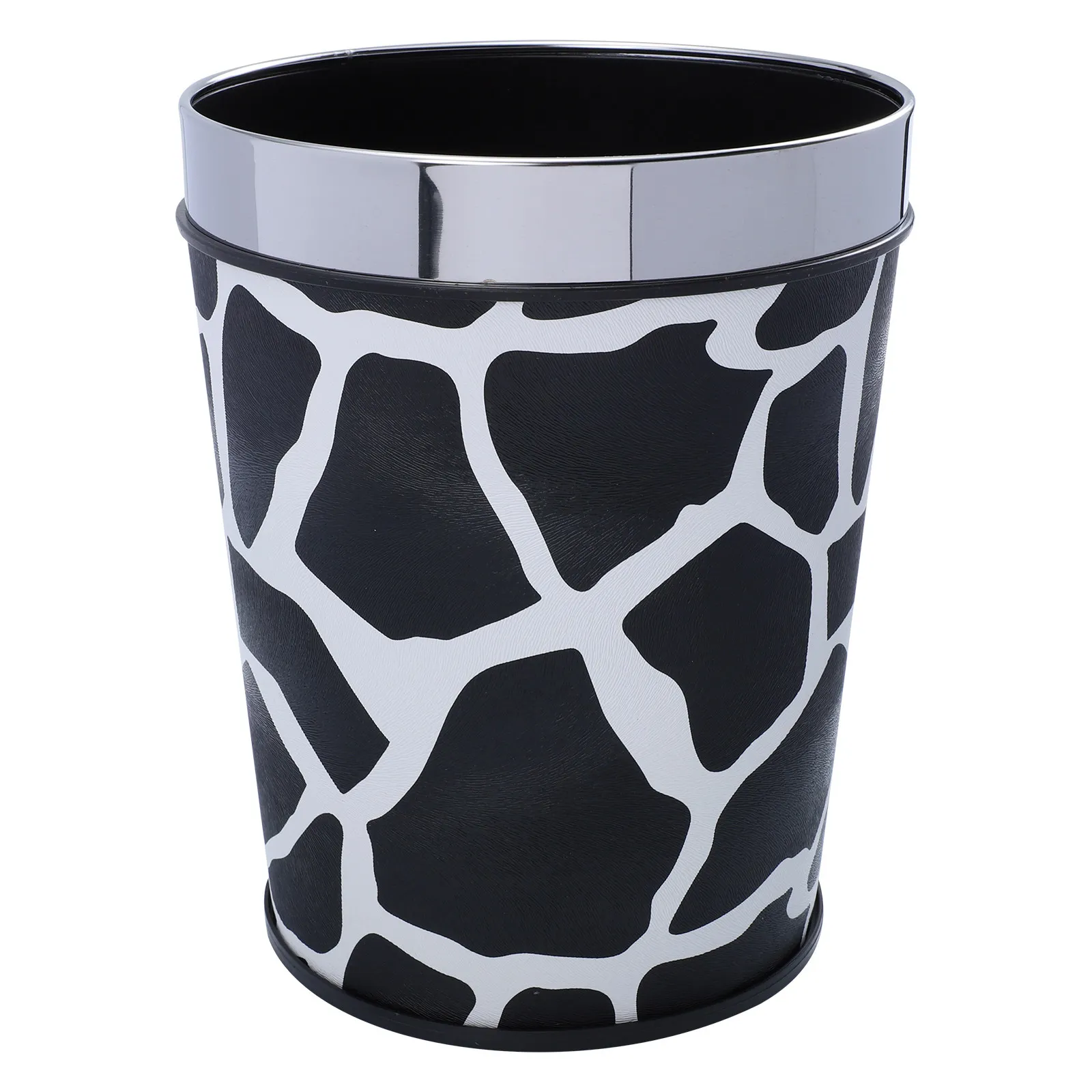 

Круглая мусорная корзина в ретро-стиле, вместительная корзина для мусора для гостиной, офиса, спальни, контейнер для отходов