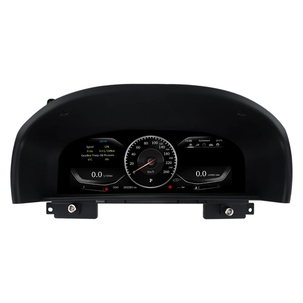 Digital Cluster Virtual Cockpit Screen For Toyota Land Cruiser LC100 Lexus LX470 2003 04 2007 Car Dashboard SpeedMeter Odometer