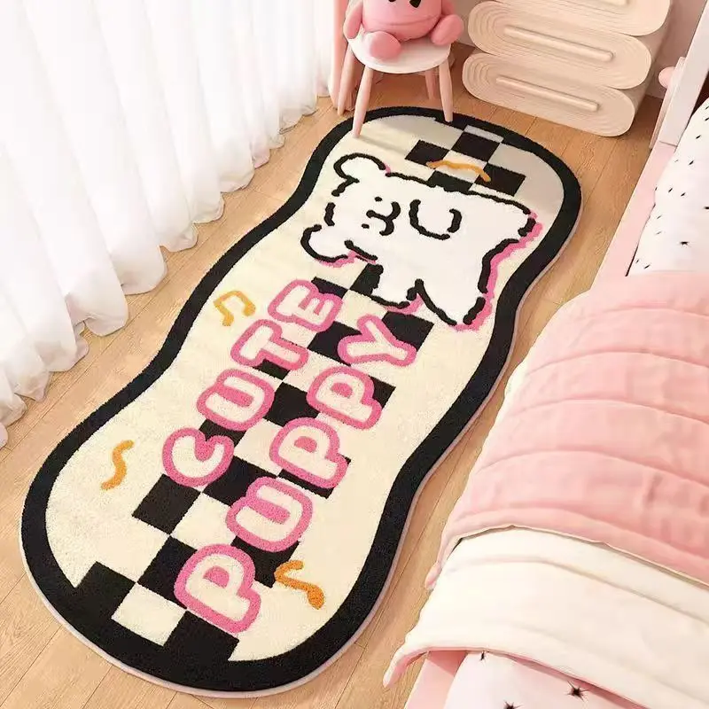 VIKAMA Flannel Minimalist Carpet Soft and Comfortable Easy to Clean. Ideal for Living Room, Bedroom and Bedside. Stylish Decor