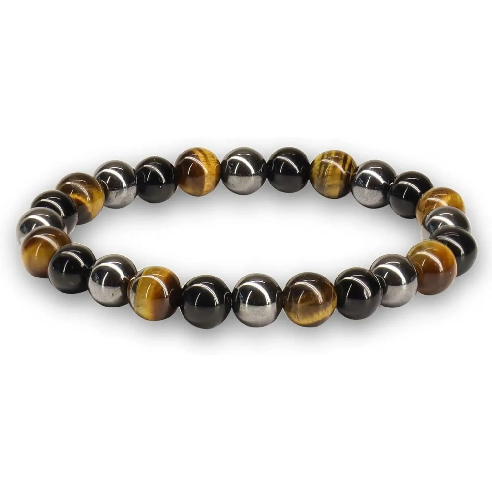 

Crystal Vibe Bead Bracelets for Women Men 8mm