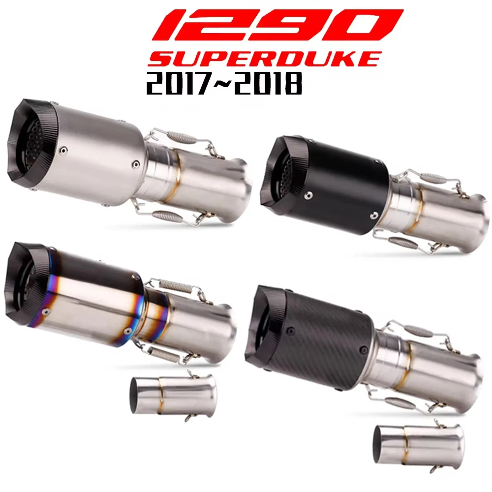 1290sdr Motorcycle exhaust Modified Muffler for 1290 exhaust Super duke R 1290 Super Duke R 2017-2021