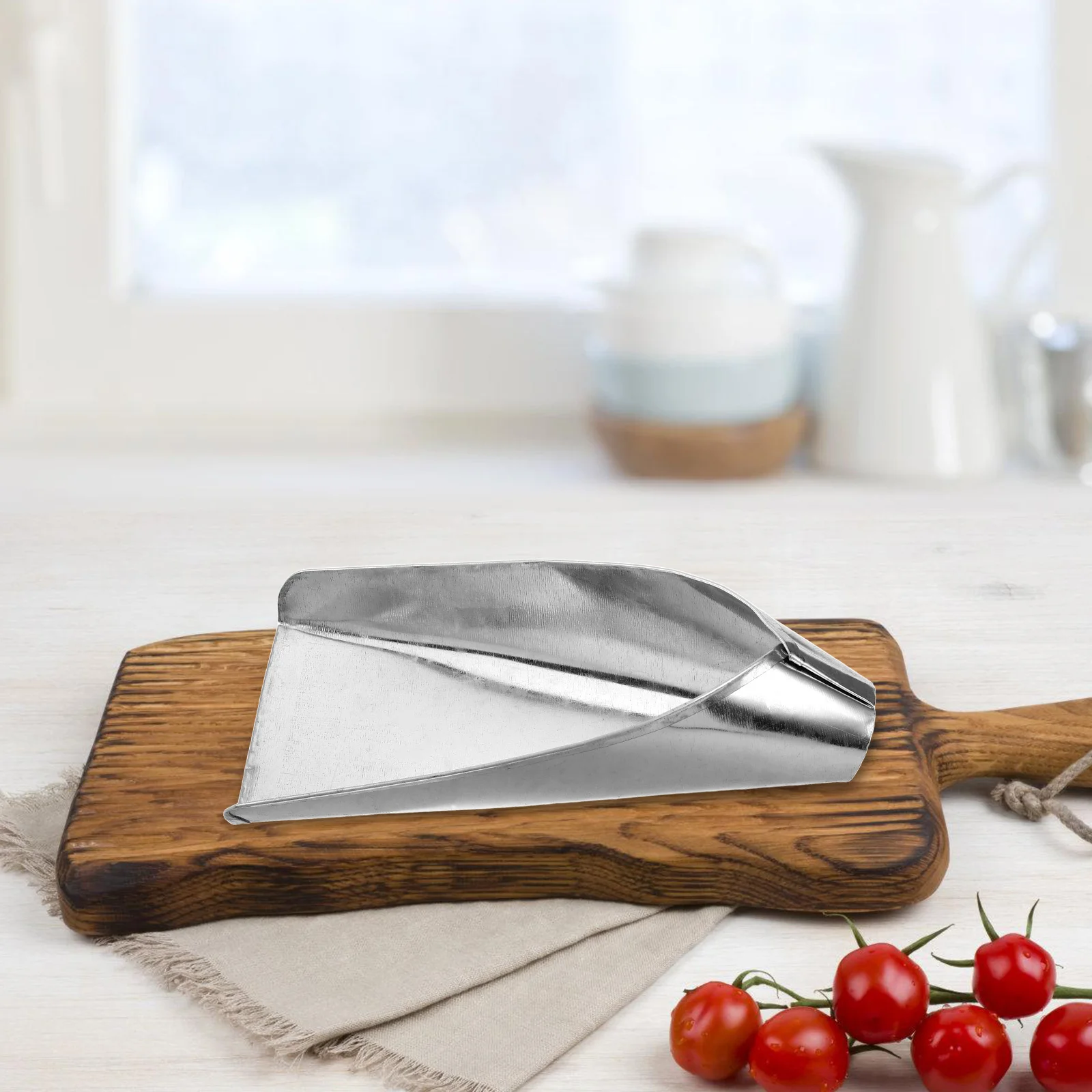 

Food Packaging Tool Large Metal Funnel Wide Mouth For Chicken Duck Fish Bagging Iron Kitchen Canning Supply