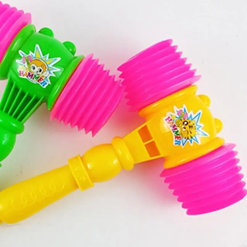 Corb Toy sensorial juguete chirriante juguete para niños Instrumento musical juguete plástico portátil para recién nacidos