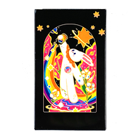 New Tarot Deck Cute Cartoon Cards Game Great For Beginners, Meditation & Party Games,Halloween and Christmas Gifts