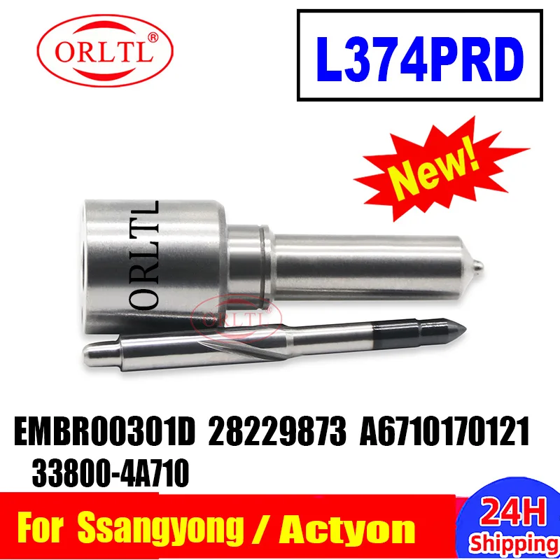 

L374PBD L374PRD для DELPHI EMBR00301D 28229873 6710170121 A 6710170121 33800-4A710 338004 Дизельная форсунка A710 H374 G374