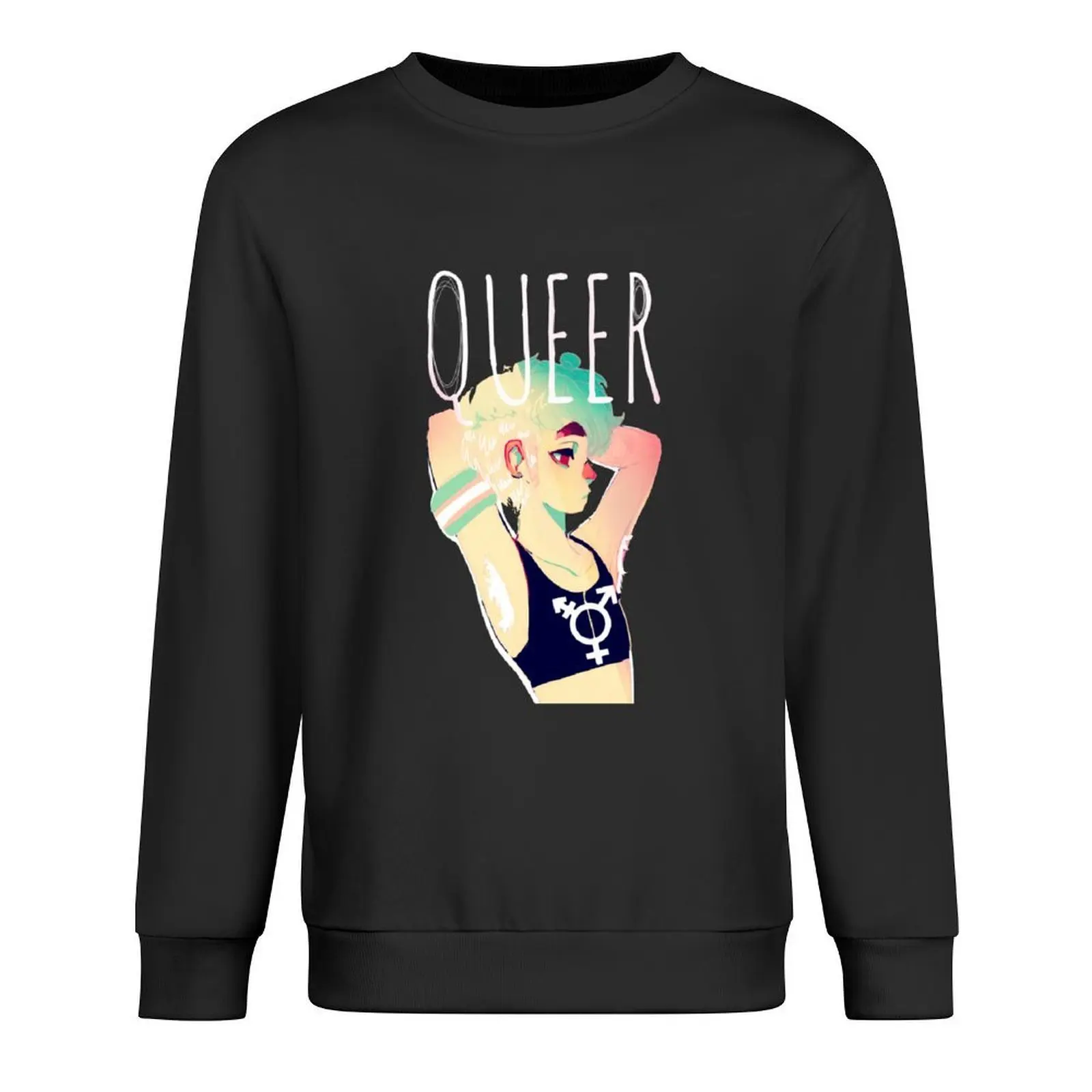 Queer Pullover vestiti per uomo abbigliamento da uomo set di felpe da uomo magliette grafiche da uomo nuove felpe con cappuccio e felpe
