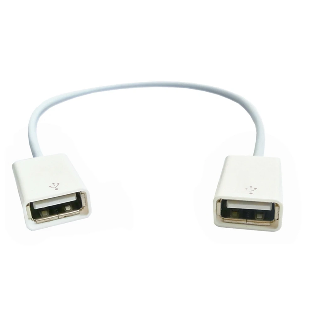 

1 USB 2.0 socket to socket data cable dual ended USB extension cable DIY OTG cable 30 CM